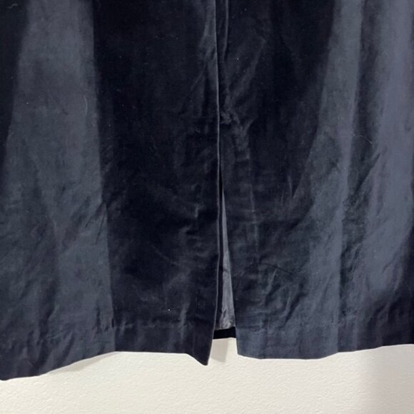 SEA New York Skirt Womens 12 Corduroy Maxi Straight Black - Picture 4 of 6